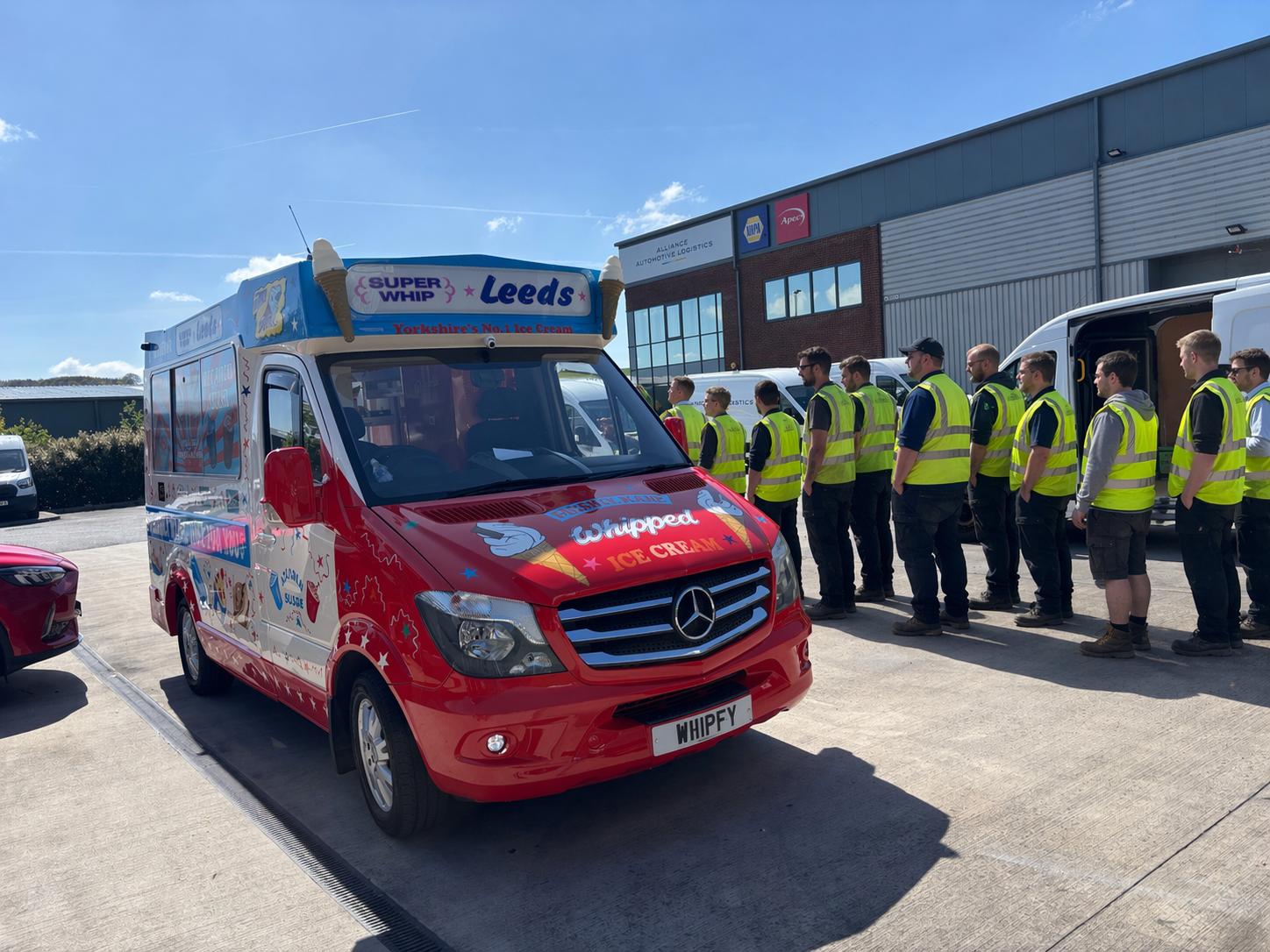 Office ice cream van callouts Leeds